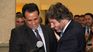 Juan Bautista Mahiques, Fiscal General de CABA, durante la toma de juramento a Javier Martín López Zavaleta cuando asumió como Fiscal General Adjunto en 2019.