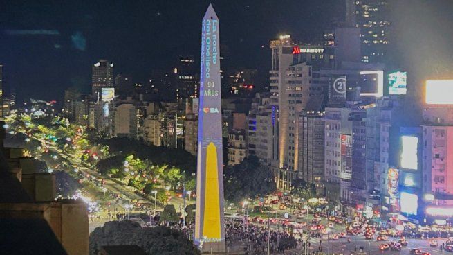 La noche del Obelisco tuvo una gran convocatoria en el festejo de su noveno aniversario.&nbsp;