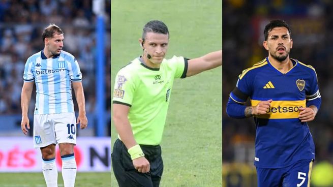 Andrés Gariano será el árbitro principal del duelo por Copa Argentina entre Boca y Racing.