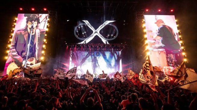 En total, la banda interpretó 27 canciones