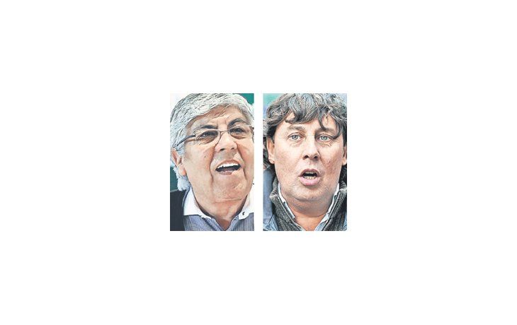 Hugo Moyano, Pablo Micheli
