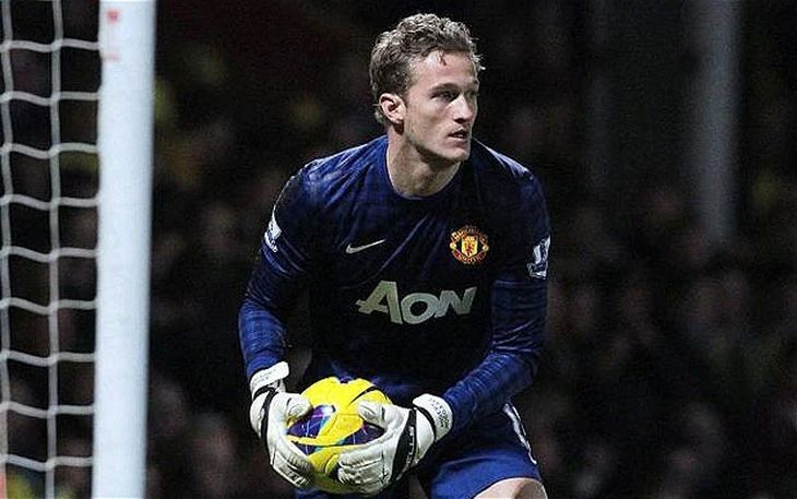 Anders Lindegaard llego al Manchester United en 2011 por 5 millones de euros Anders Lindegaard llego al Manchester United en 2011 por 5 millones de euros