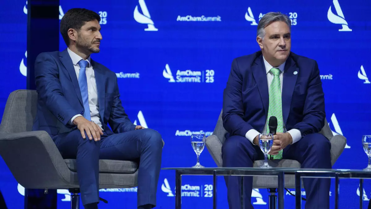 Maximiliano Pullaro y Martín Llaryora, gobernadores de Santa Fe y Córdoba, perdieron en sus capitales.   Maximiliano Pullaro y Martín Llaryora, gobernadores de Santa Fe y Córdoba, perdieron en sus capitales.