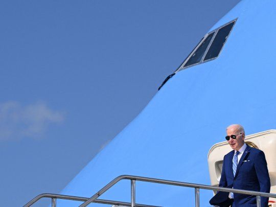 Biden llegó a Polonia luego de su visita a Kiev