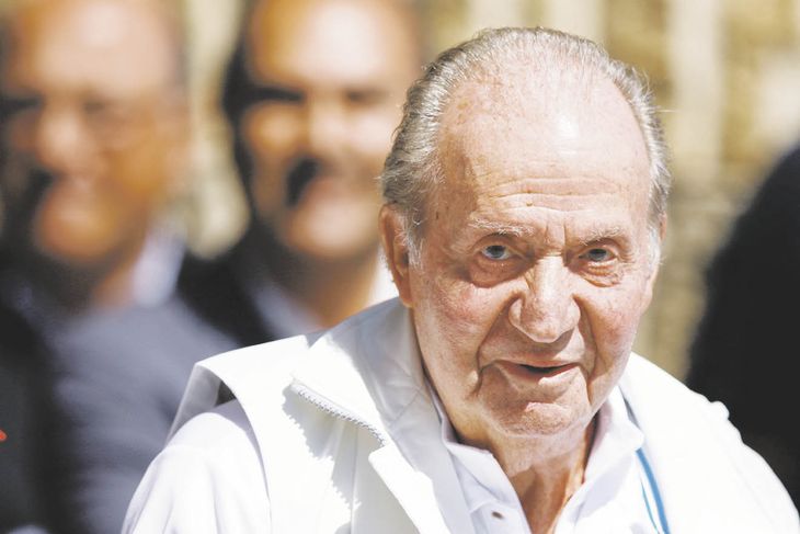Accused. Juan Carlos I is 84 years old.
