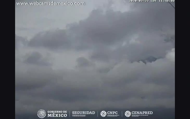 Tras el evento, el cráter&nbsp;siguió&nbsp;expulsando constantes emisiones de ceniza, vapor de agua y&nbsp;gas, con altura de 1,500 a 1,200 metros. Estas se dispersan hacia el Estado de México, y podrían llegar a zonas del oriente de la capital.
