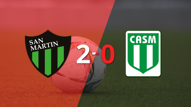 San Martín (SJ) le ganó con claridad a San Miguel por 2 a 0