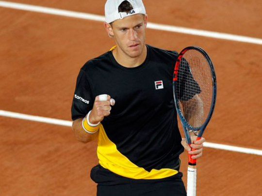 Diego Schwartzman sigue sin ceder sets en Roland Garros.