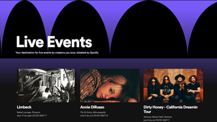 Spotify lanza una nueva función que permitirá comprar entradas desde la aplicación