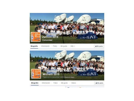 Cambiemos difundió un falso apoyo de trabajadores de ARSAT a Macri