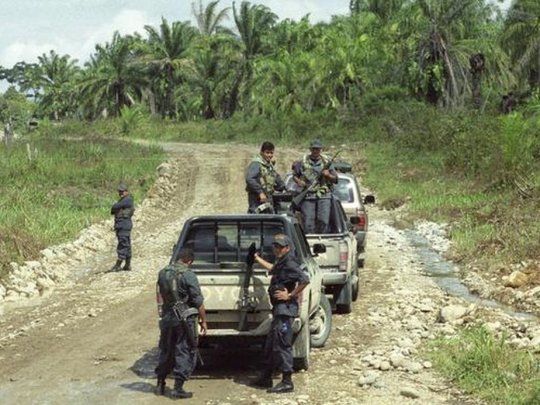 Las FFAA afirmaron que el ataque fue obra del grupo guerrillero Sendero Luminoso.