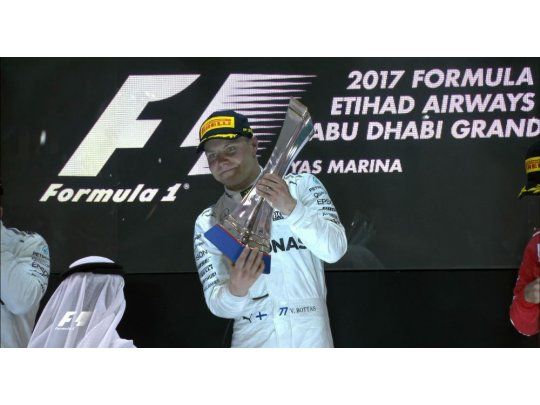 El finlandés Valtteri Bottas (Mercedes) conquistó este domingo el Gran Premio de Abu Dabi
