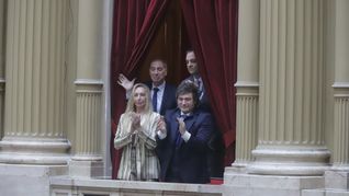 Javier Milei acompañó la jura de los diputados electos. Javier Milei acompañó la jura de los diputados electos.