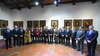 Javier Milei, junto a gobernadores, en Tucumán.