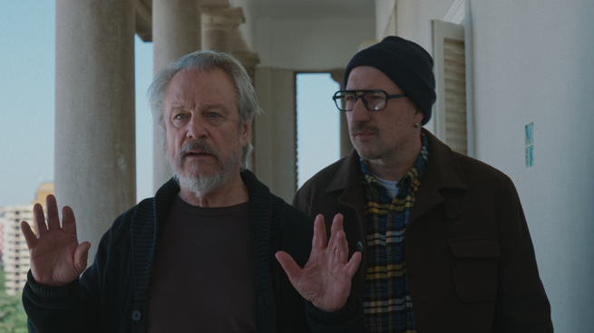 El director Hugo Curletto protagoniza la película junto a Jorge Marrale.&nbsp;