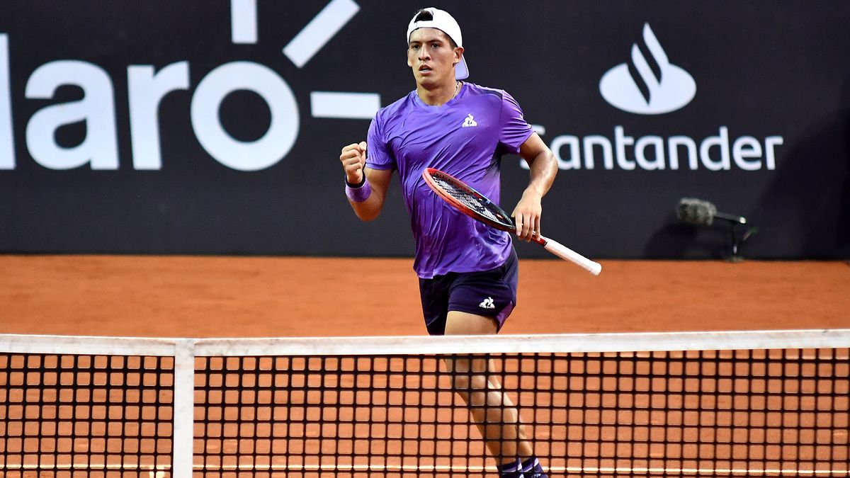 Sebastián Baéz put an end to Díaz Acosta’s streak and reached the quarterfinals of Rio de Janeiro