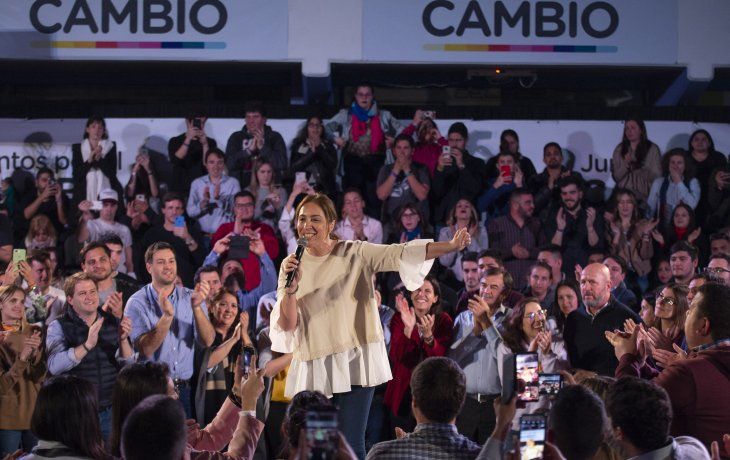 Vidal apostó al voto joven en Escobar.&nbsp;
