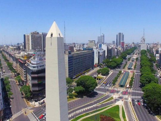 El clima en la Ciudad de Buenos Aires será caluroso. El jueves tendrá una mínima de 18 grados y una máxima de 29.