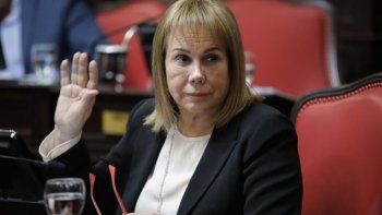 La senadora provincial Nidia Moirano.