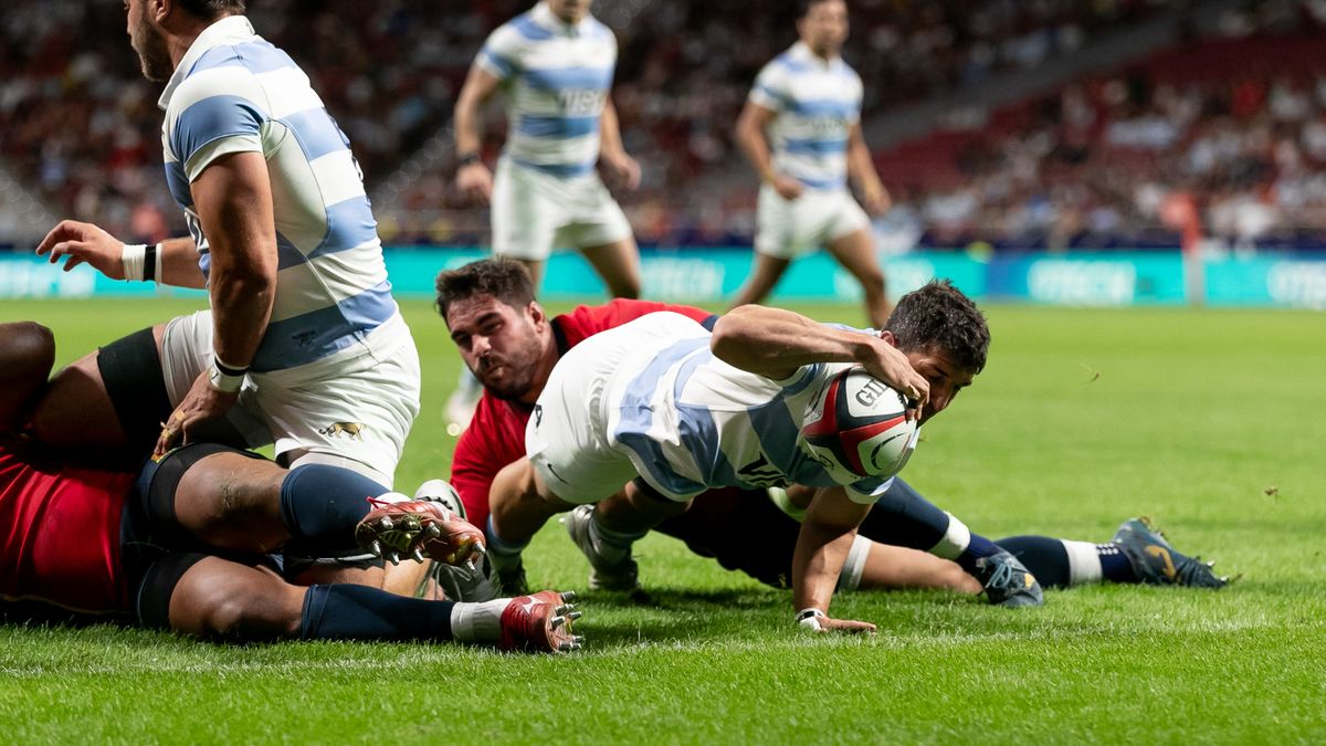 The Pumas beat Spain in the last game before the Rugby World Cup