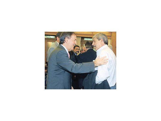 Juan Schiaretti y Eduardo Buzzi en pleno conflicto con el campo; una alianza que se reedita para exigir cambios en las retenciones.