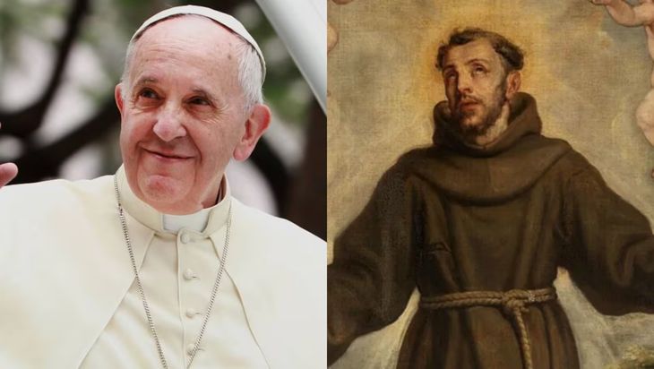 Francisco explained that he chose his name for San Francisco de Asís, the saint of poverty and peace.  