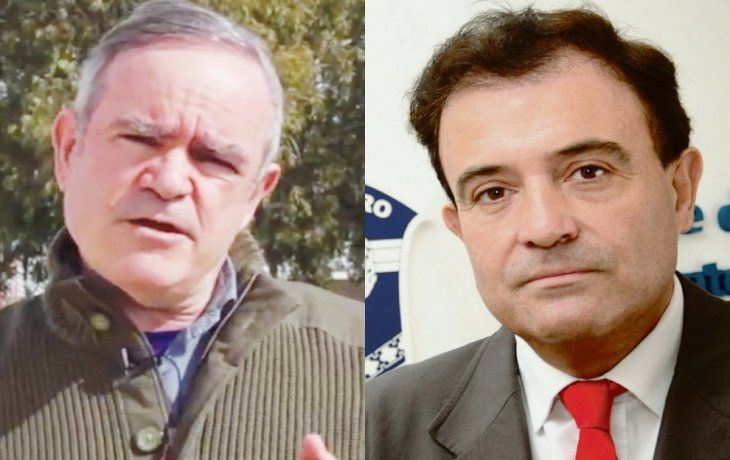 Mario De Rege y Pedro Pesatti