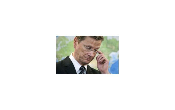Guido Westerwelle, ministro de Exteriores de Alemania.