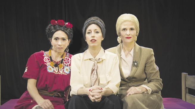 Ser ellas. Fabiana García Lago, Anabel Cherubito y Ana Celentano.