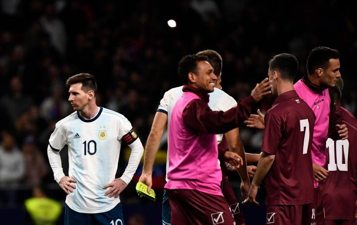 Argentina y Venezuela se enfrentaron en Marzo en Madrid con triunfo vinotinto por 3 a 1.