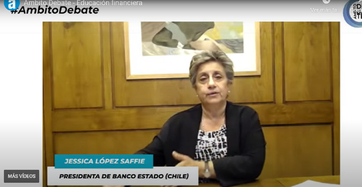 López Saffie explicó que el “Banco Estado es un banco estatal, que existe hace 167 años en Chile. Pero además de su rol bancario comercial tradicional, por su carácter estatal, tenemos un ámbito de trabajo muy fuerte en la inclusión financiera y la inclusión social
