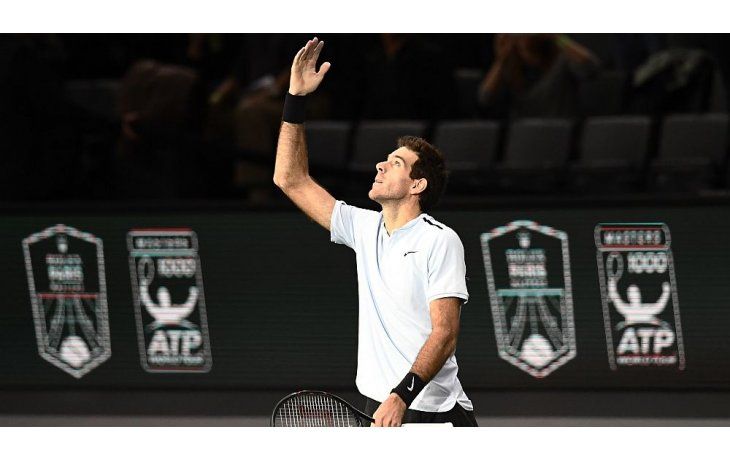 Del Potro aparece en el puesto once del ranking de la ATP.