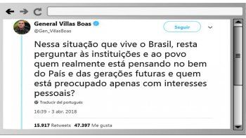 ámbito.com | Temible: en pleno siglo XXI, los militares vuelven a ser un factor de poder en Brasil
