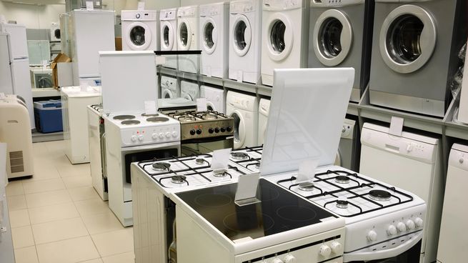 La fabricación y venta de electrodomésticos atraviesa una etapa crítica en el país.