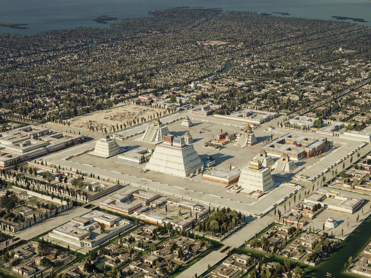 La leyenda cuenta que un día como hoy en el año 1325 se funda Tenochtitlan.