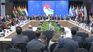 President Luis Lacalle Pou participates in the Mercosur meeting this Monday.