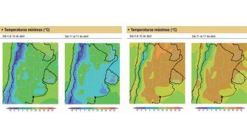 Lluvias en noroeste y norte del área agrícola
