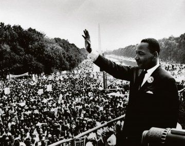 Luther King. “Tengo un sueño”, el famoso discurso del líder negro.