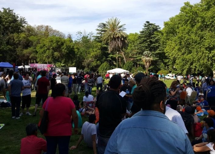 La convocatoria se hizo sentir en el Obelisco, el parque Lezama, en Mar del Plata, Mendoza, La Plata, entre otras ciudades del todo el país.