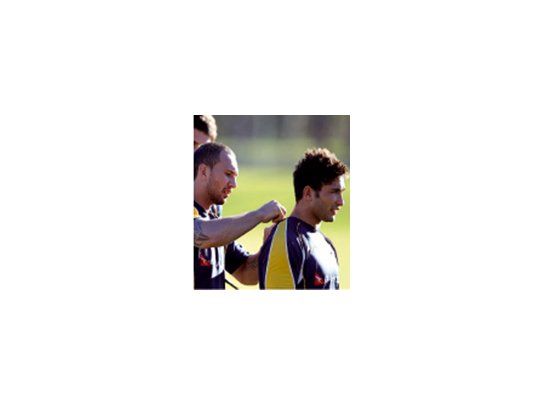 Un chip se coloca en la camiseta.