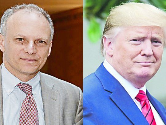 Alejandro Werner y Donald Trump