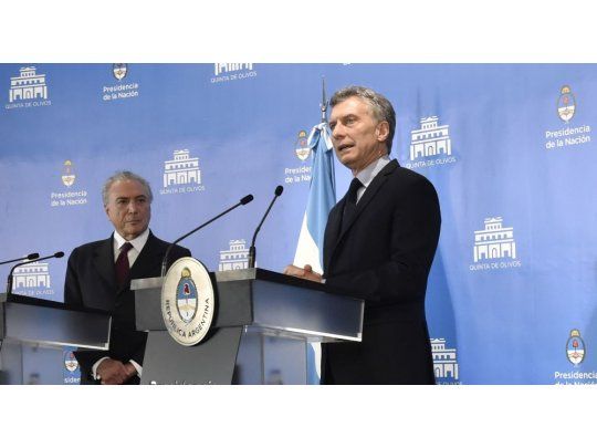 La reunión tuvo como telón de fondo las declaraciones a Temer a la prensa argentina, donde afirmó que se siente muy cómodo, muy confortable con su par argentino, Mauricio Macri, y que percibe que piensan de la misma manera.