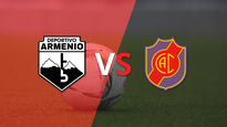 colegiales se quedo con la victoria 1-0 ante dep. armenio en el estadio armenia