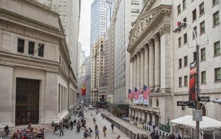La bolsa de Nueva York muestra una tendencia positiva.&nbsp;