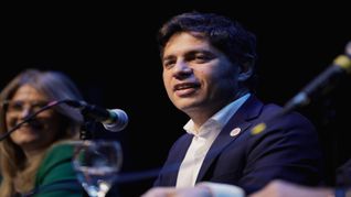 Kicillof le dio la bienvenida a la candidatura de Sergio Uñac. Kicillof le dio la bienvenida a la candidatura de Sergio Uñac.