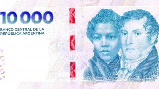 El Banco Central ya puso en circulación el billete de $10.000 El Banco Central ya puso en circulación el billete de $10.000