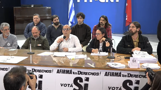 El presidente del PIT-CNT, Marcelo Abdala, sostuvo que el plebiscito es perfectamente sostenible.