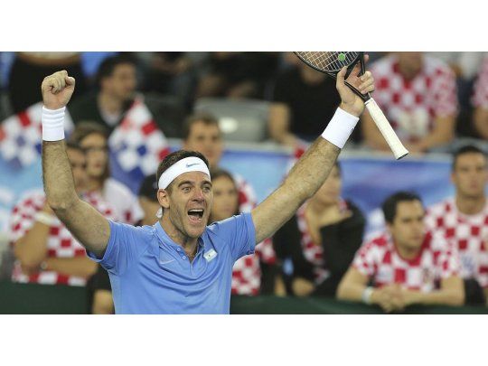 Del Potro subió 10 puestos.