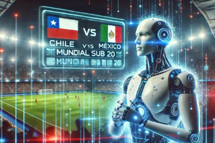 La IA dio su veredcito sobre quién será el ganador del partido entre México y Chile por los octavos de final del Mundial Sub 20, Para 