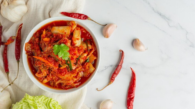 Kimchi, una receta coreana de lujo.